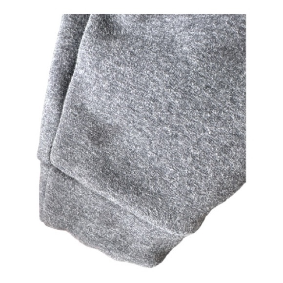 Charcoal Full-Length Women's Hoodie - Picture 7 of 8